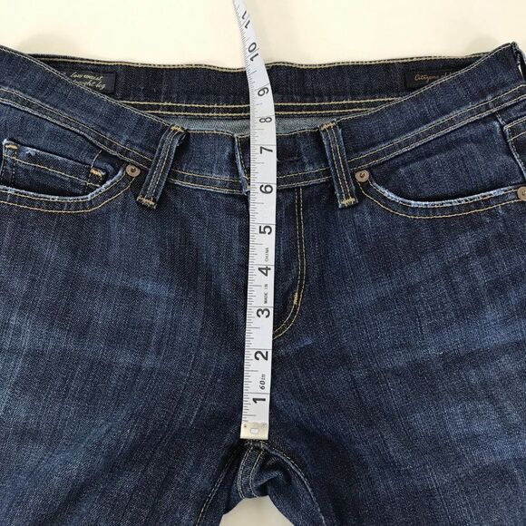 Citizens of Humanity Ava #142 Straight Leg Jeans Size 26 Low Rise Dark Wash - Picture 10 of 16
